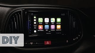 How to Install Custom Radio Pioneer AVH1300 NEX in Ram Promaster City