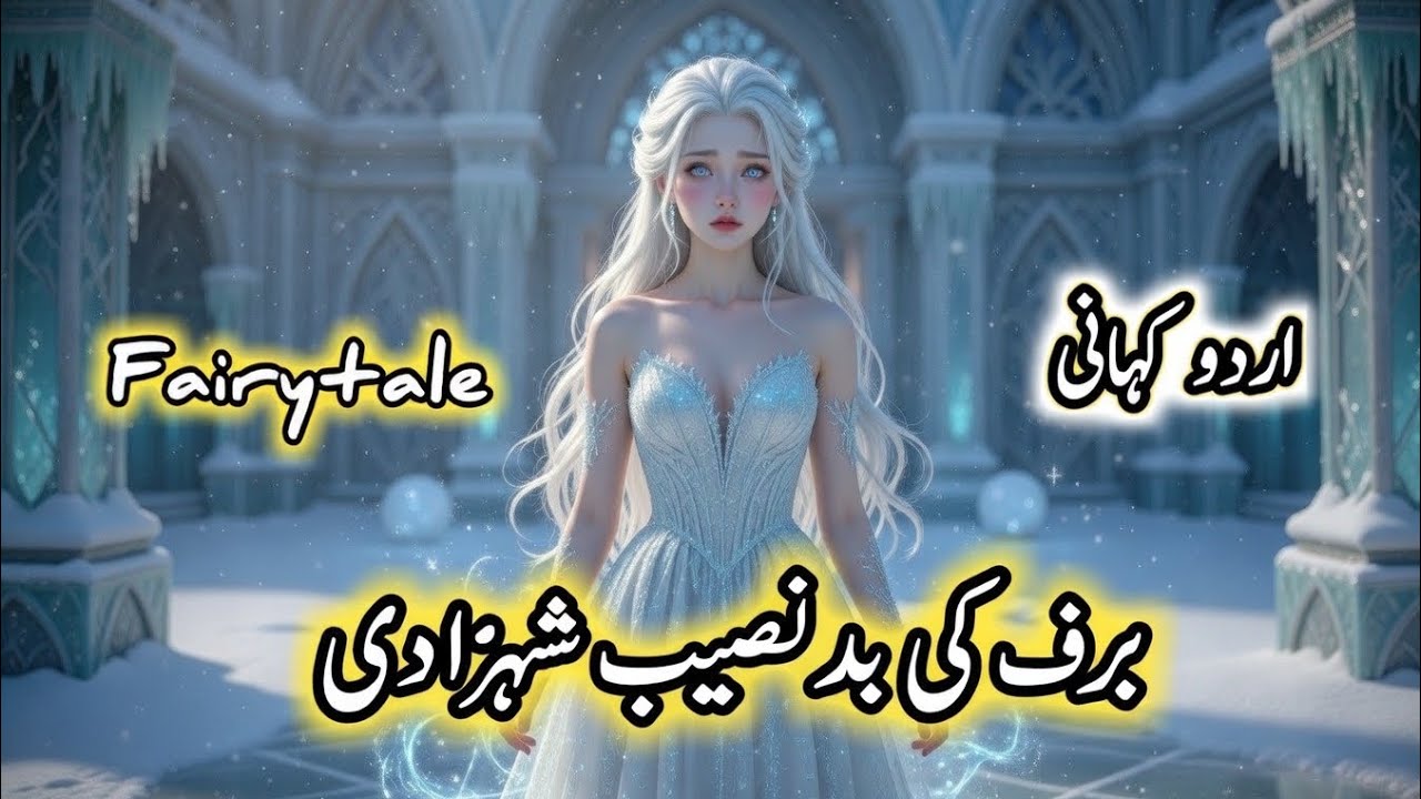 Princess of Ice Fell in Love with Fire Prince 🔥❄️ | Urdu Stories | Hindi Fairy Tales