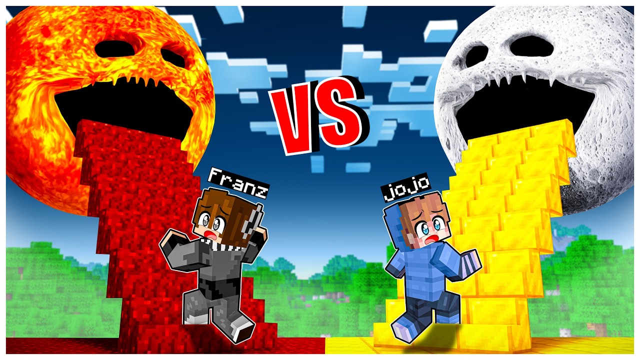 FRANZ & JOJO MENCOBA MASUK KE DALAM PLANET MENGERIKAN di MINECRAFT!