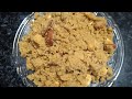 Winter Special Atta Panjeeri recipe | Panjeeri Recipe | Wheat Panjeeri