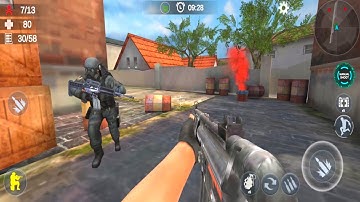 FPS Gun Strike Ops: Offline Encounter Shooting 3D - Android Gameplay.