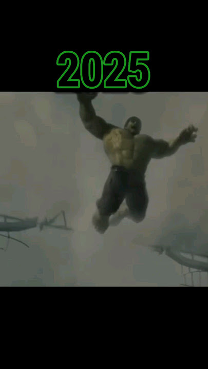 Best Evolution of Hulk (1978 - 2025) #Hulk #evolution #avengers