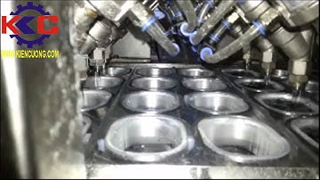 Máy chiết ly cốc thạch CFD8 - dạng cốc lớn - múc nhân tự động