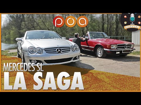 🚗 SECRETS DE DESIGN・LA SAGA MERCEDES SL