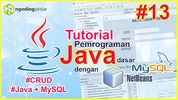 #13 - Tampilkan data ke tabel | CRUD Pemrograman Java + MySQL