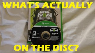 COD Modern Warfare 2  - What Actually Comes On The Disc Version?