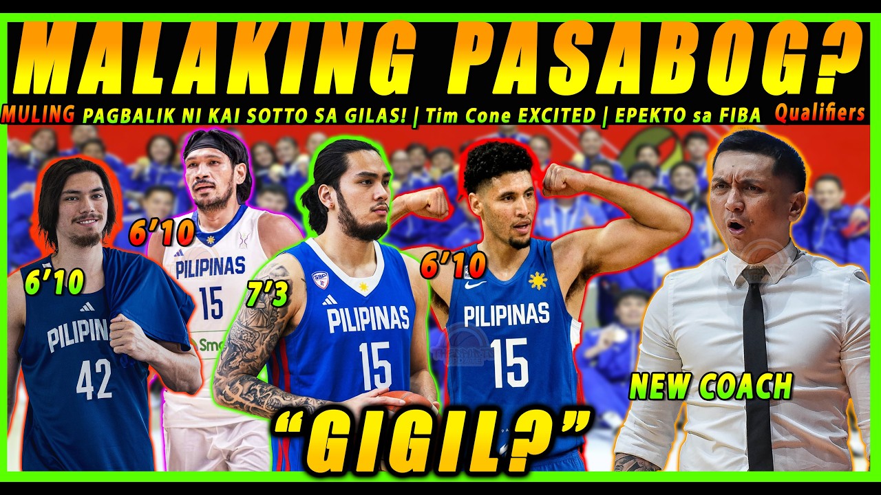 KAI SOTTO BUMALIK NA! | BIGGEST WEAPON ng GILAS sa FIBA Asian Qualifiers?