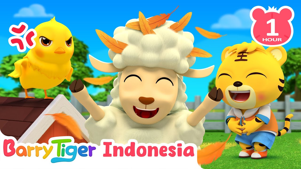 Dimana Domba Kecilnya? 🤔🐑 Ayo Cari Bersama! | Lagu Hewan & Lagu Anak | BarryTiger