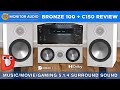 Monitor Audio Bronze 100 & C150 Review I Perfect Speakers for Dolby Atmos I Dirac Live   Onkyo RZ50