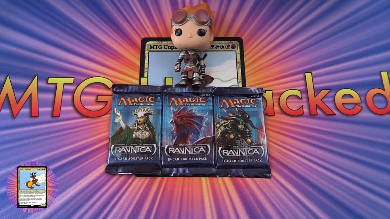 Return to Ravnica Block #2 pack opening / unboxing GREAT PULL!