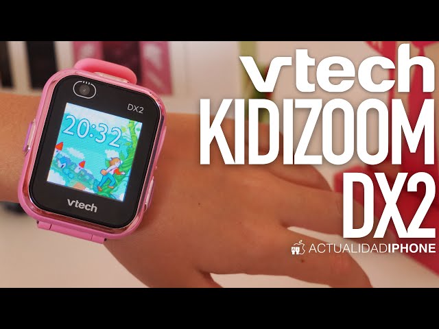 VTech - Kidizoom Smartwatch DX2 color rosa, Reloj inteligente para