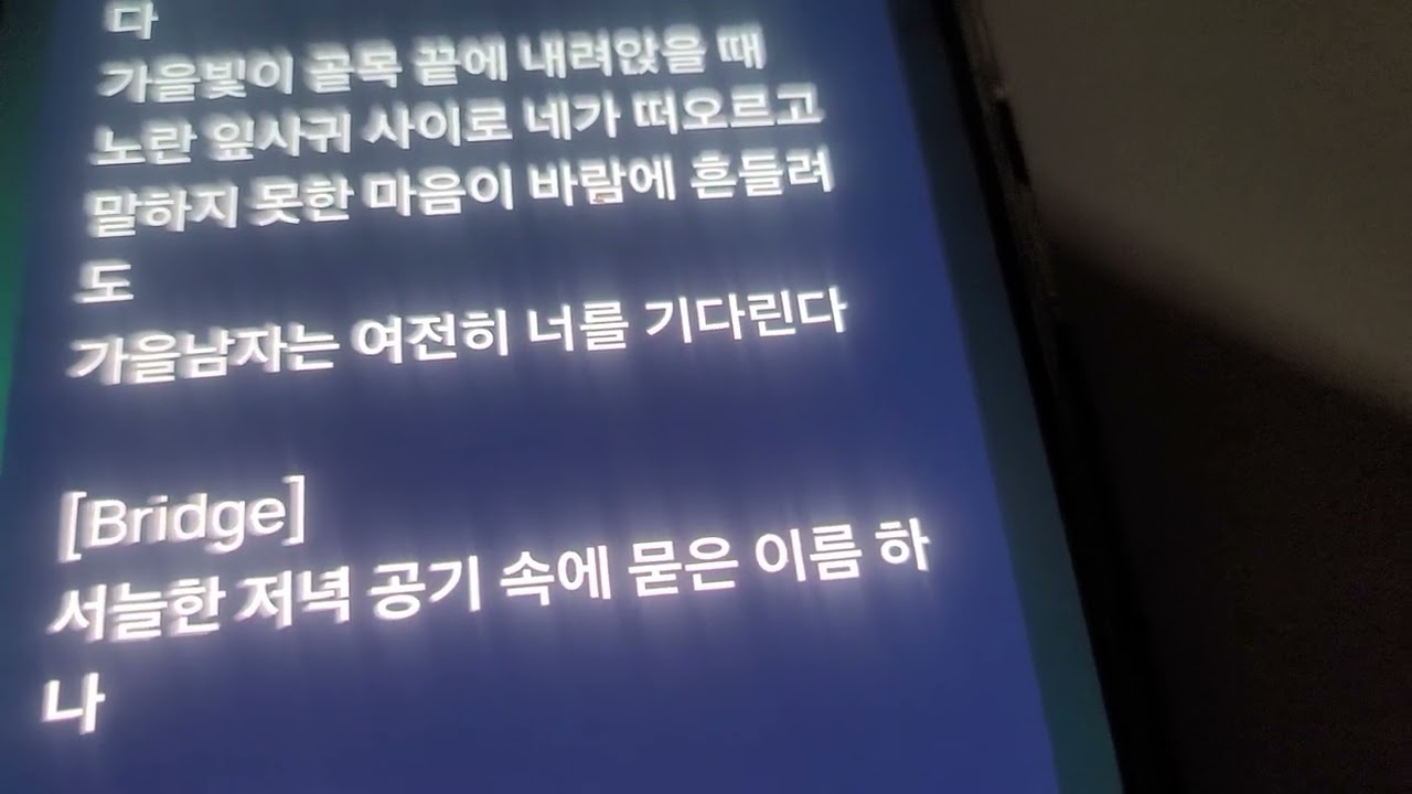 Autumn Man / Lyrics by Tuner Jang Dong-seok / Tuning King / Composed by Cover AI