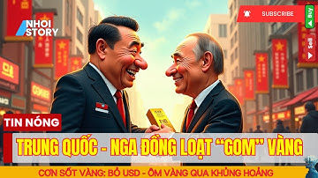 🚨 TIN NÓNG: TRUNG QUỐC - NGA ĐỒNG LOẠT "GOM" VÀNG - BỎ USD, ÔM VÀNG QUA KHỦNG HOẢNG | NHOISTORY