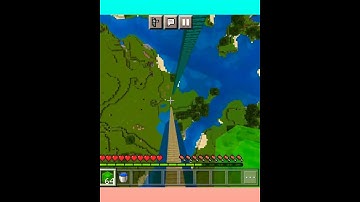 Slime block and water bucket MLG #shorts #subscribe #minecraft