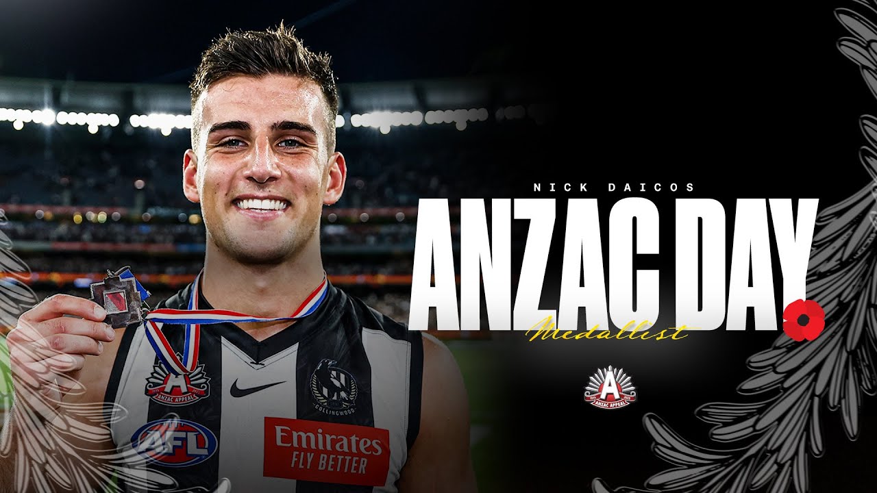 The best bits from Nick Daicos' ANZAC Day MASTERCLASS