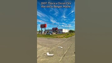 Evolution of an Abandoned Circuit City in Bangor, Maine #shorts