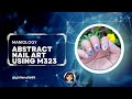 Abstract Nail Art Design  Using Maniology M323 &amp; SheModern Pigment Powders