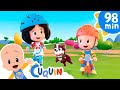 Prueba nuevas cosas 🚵‍♀️  y más canciones infantiles para bebés con Cleo y Cuquín
