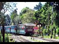 FLAG SIGNALS as Ooty-Coonoor Special changes track to reach the platform.