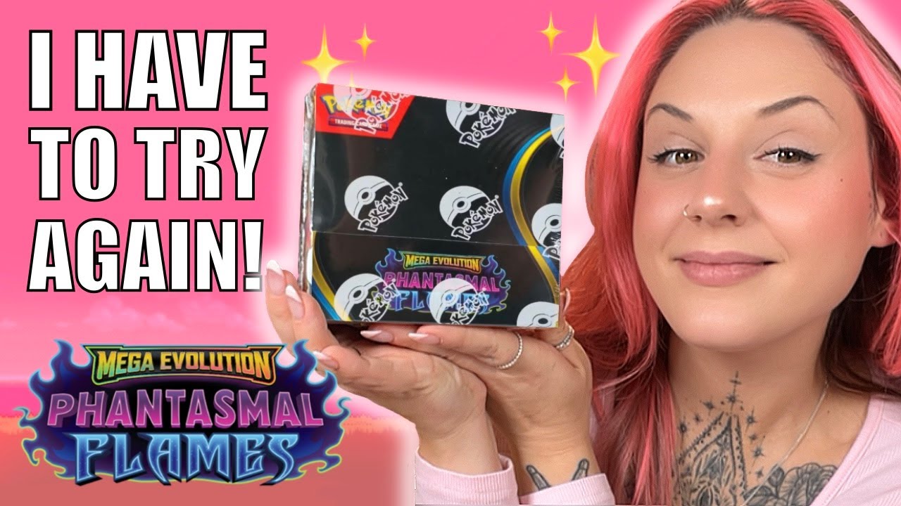 Открываем ЕЩЕ ОДИН КОРОБКУ С БУСТЕРАМИ Phantasmal Flames — новейший набор от Pokemon!