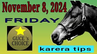 Karera Tips & Analysis By November 8, 2024, Racing At Mmtci Starts 5 Pm Resimi
