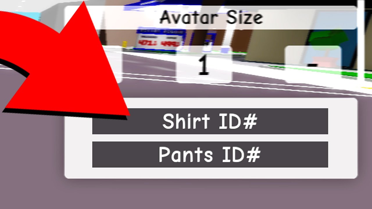 Roblox Brookhaven 🏡RP HOW TO ADD SHIRT IDs and PANTS IDs (All