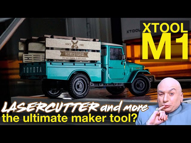CUT IT OUT! xTool M1 Lasercutter & more - CREATE ANYTHING!