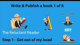 Want to write & publish your own novel. Step 1 of 8 - Get out of my head - write the book by Mickey the Cockapoo & Dad’s books 43 views 3 years ago 21 minutes