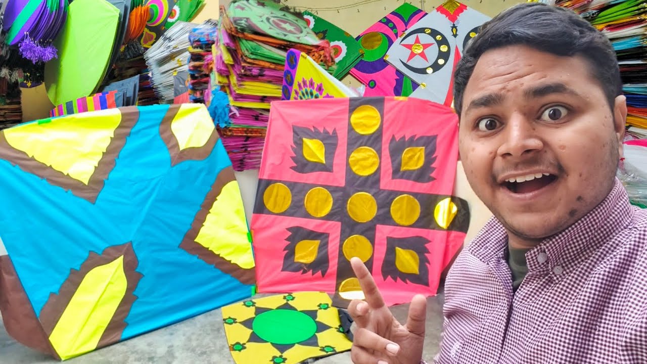 Expensive Big 6 Tawa Kites Shopping 😱 2026 Ke Small se Big kites With Manjha Prices 