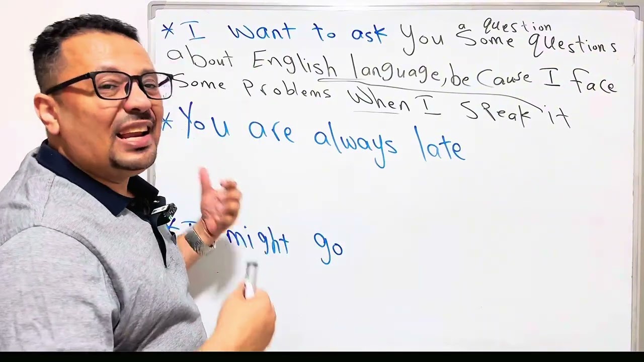 أوعدك هاتكون متحدث بارع في اللغه الانجليزية بعد هذا الفيديو