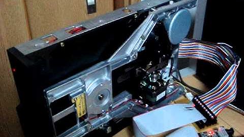 8inch Floppy drive with KryoFlux & FDADAP adapter