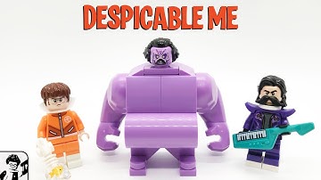 LEGO Vector, El Macho, and Balthazar Bratt Custom Minifigures from Despicable Me Trilogy!