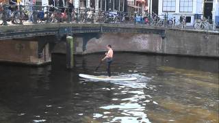 SUP on Amsterdam Canals