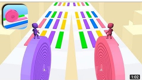 Layers Roll All Levels Gameplay Android, ios Relaxing and Satisfying ASMR