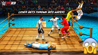 WWE 2K23 - Football Water Royal Rumble Match : EP 03 | [4K60]