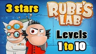 Rube's Lab 3 stars all 1 2 3 4 5 6 7 8 9 10 levels screenshot 4