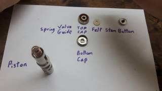 Trumpet valve assembly and parts How To