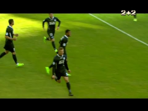 Дніпро - Чорноморець - 1:1. Відео голу Хобленка football score
