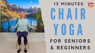 Gentle Chair Yoga for Seniors and Beginners