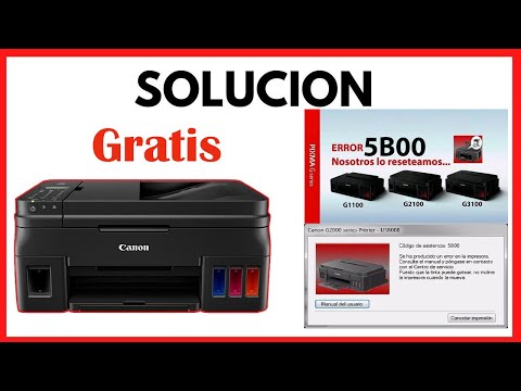 Poner de Fabrica o Resetear la impresora Canon G2100, G3100, G4100 - Sin  Programas 2022 - YouTube