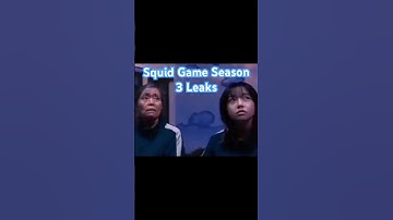 (MOST FAKE)Squid Game Season 3 Leaks #squidgame #squidgame2 #squidgame3 #leak #shorts #kdrama