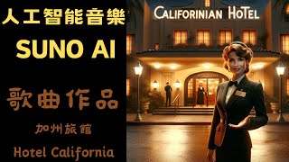 [ SUNO AI ]生成式AI音樂帶你走進不一樣的音樂世界--歌曲:Hotel California （加州旅館）