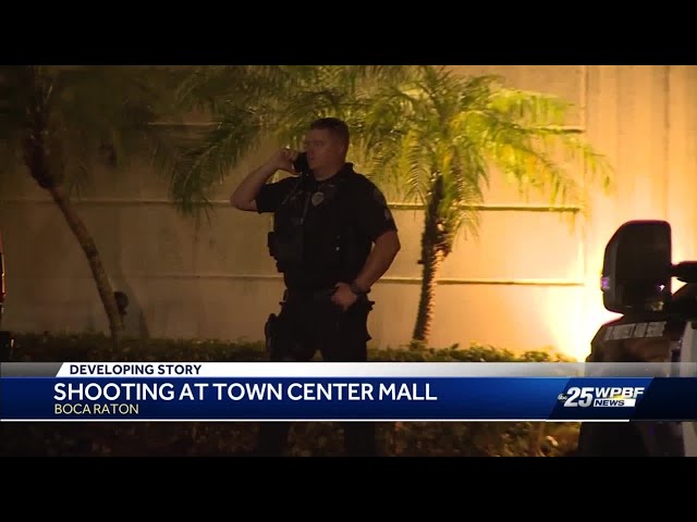 One person shot inside Town Center Mall in Boca Raton 