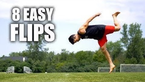 8 Flips Anyone Can Learn At Home - By Turning A CartWheel into The Flip