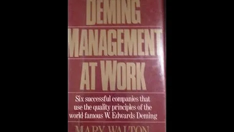 Review W. Edwards Deming 14 Points Management at Work book