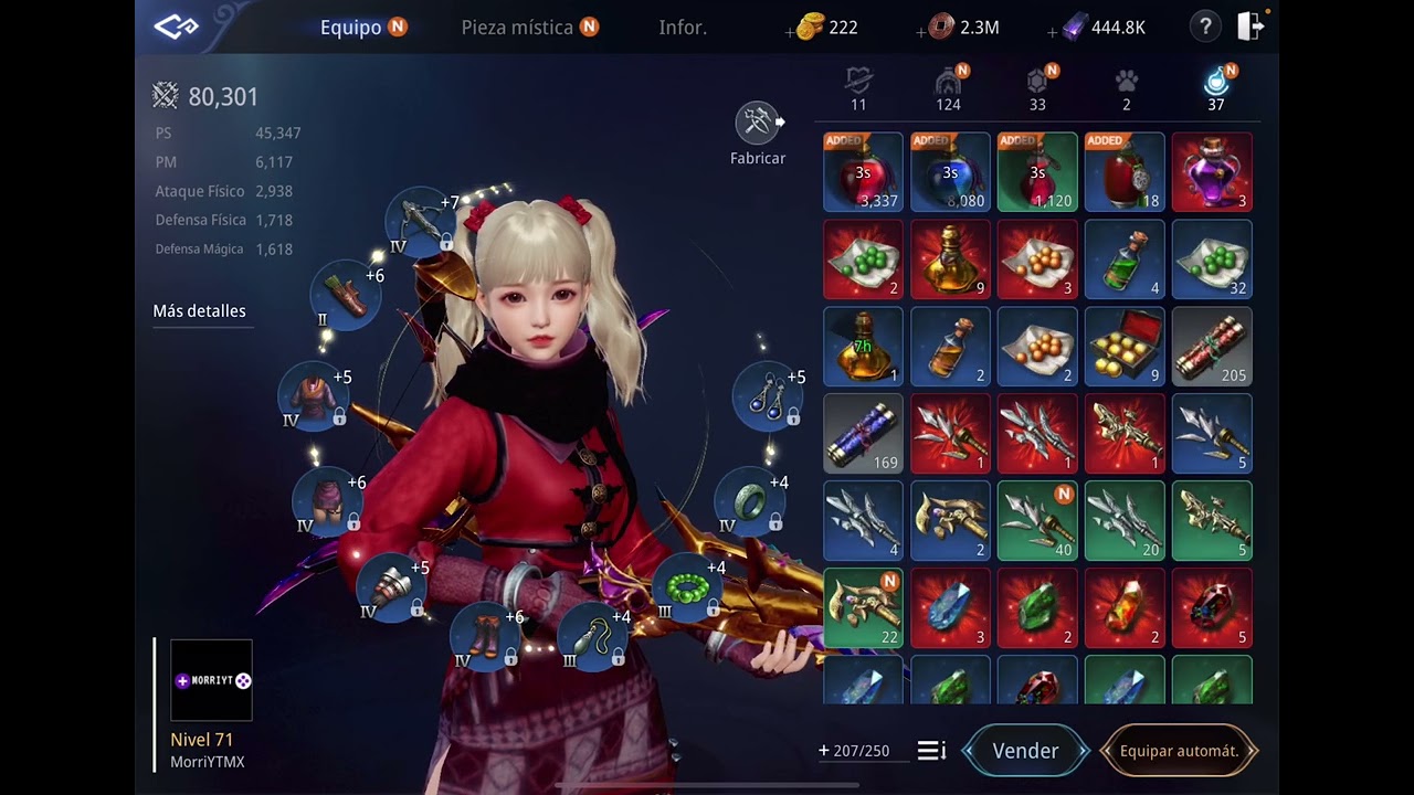 Mir4 Prueba en iPad Air M1 Full Settings Ultra Morri