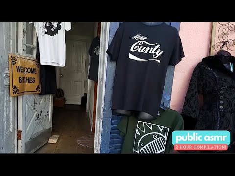 2 Hour Public ASMR in Michaels, Walmart, Kohls, Wegmans, Aldi, New Hope, Lambertville Ect