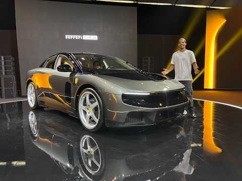 Ferrari Luce: The First Electric Ferrari Is HERE! 1050 PS, 530 km Range, 5 Seats ⚡