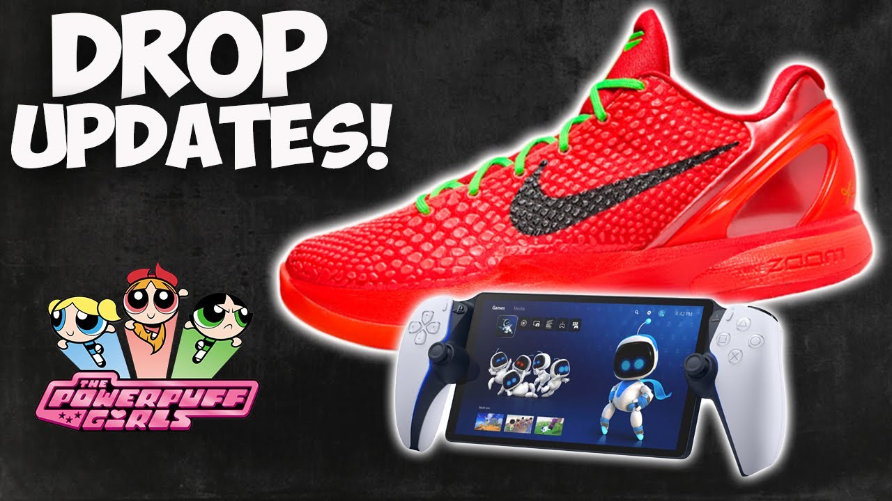 Kobe Reverse Grinch Drop Updates & PS5 Portal Restocks ALL DAY!
