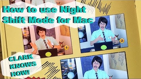 How to Use Night Shift Mode on Mac Laptop